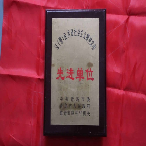 軍（警）民共建社會主義精神文明先進單位